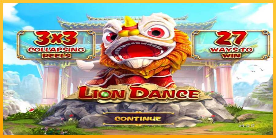 Lion Dance mesin permainan untuk uang, gambar 1