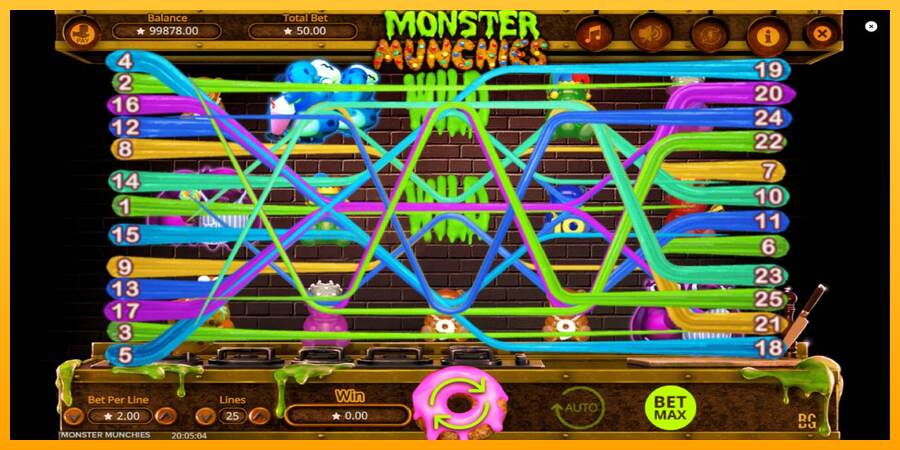 Monster Munchies mesin permainan untuk uang, gambar 4