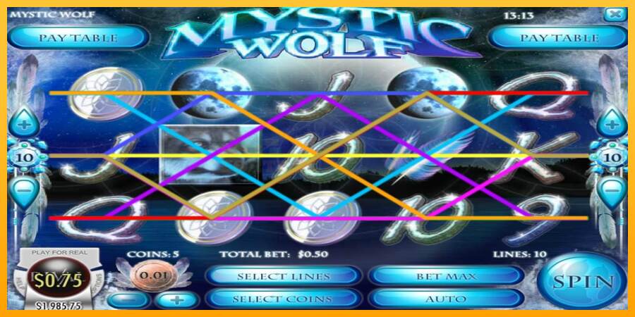 Mystic Wolf mesin permainan untuk uang, gambar 2