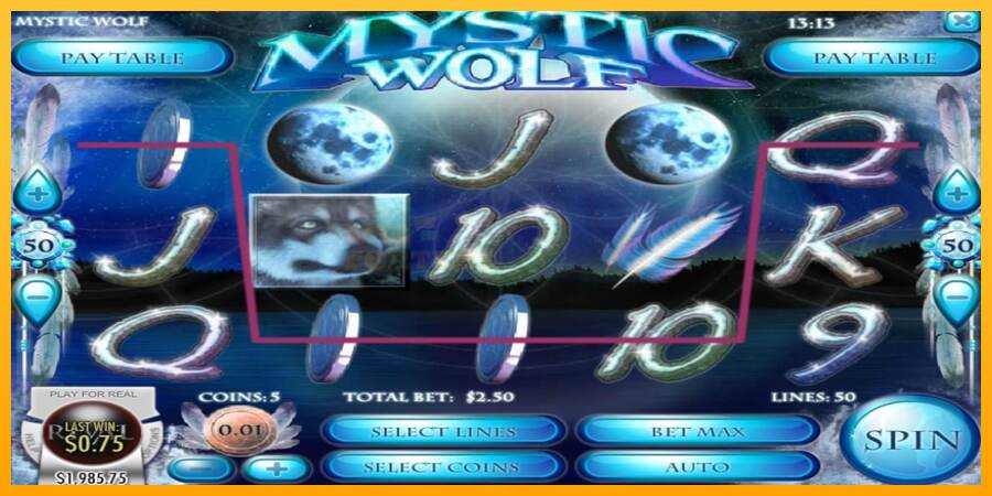 Mystic Wolf mesin permainan untuk uang, gambar 3