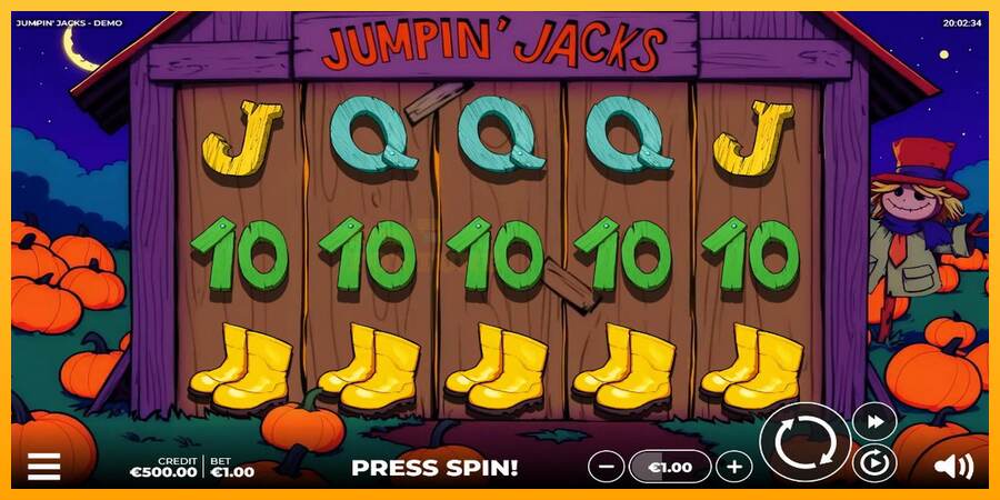 Jumpin Jacks mesin permainan untuk uang, gambar 1