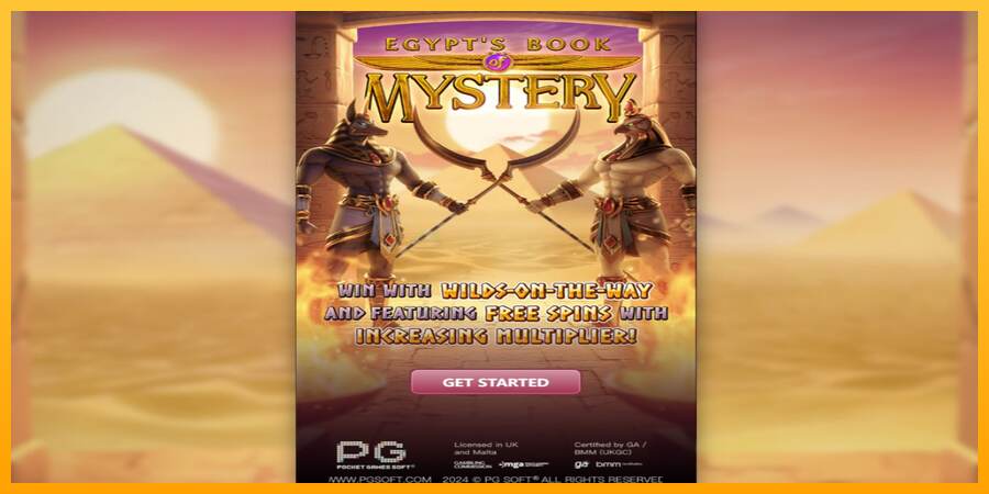 Egypts Book of Mystery mesin permainan untuk uang, gambar 1