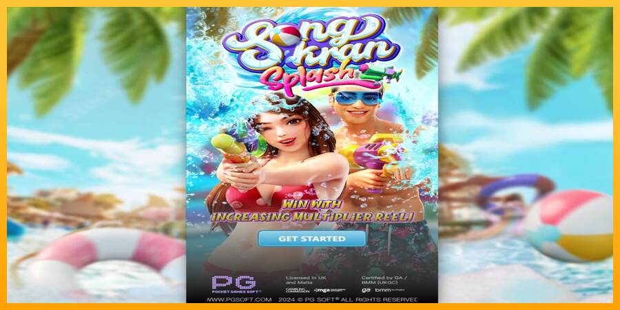 Songkran Splash mesin permainan untuk uang, gambar 1