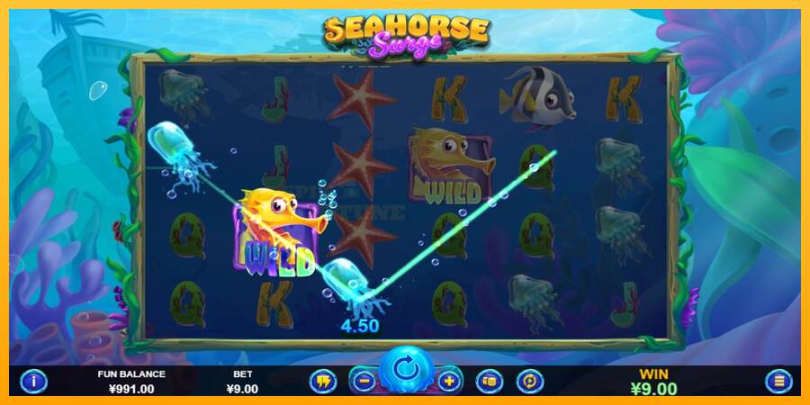 Seahorse Surge mesin permainan untuk uang, gambar 3