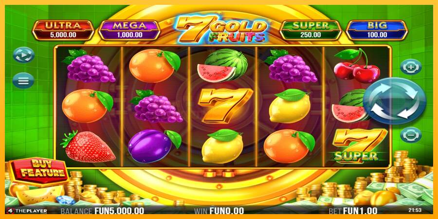 7 Gold Fruits mesin permainan untuk uang, gambar 2