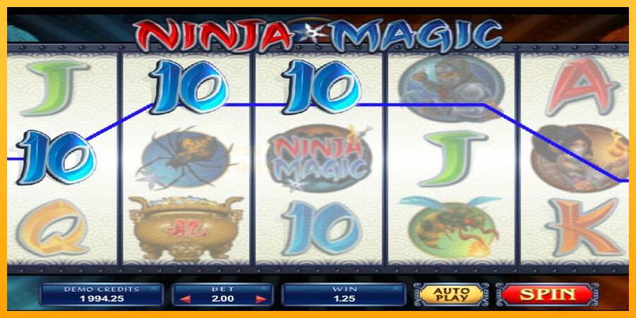 Ninja Magic mesin permainan untuk uang, gambar 4