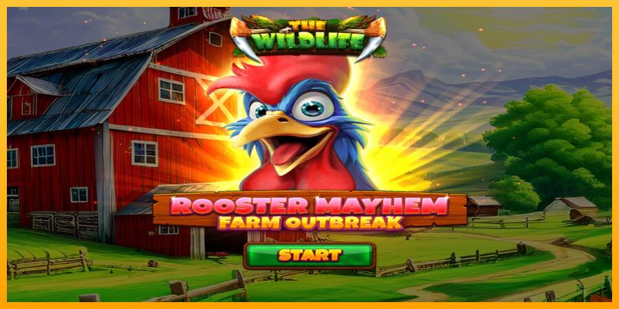 Rooster Mayhem Farm Outbreak mesin permainan untuk uang, gambar 1