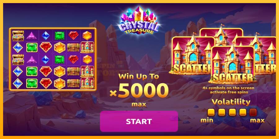 Crystal Treasure mesin permainan untuk uang, gambar 1