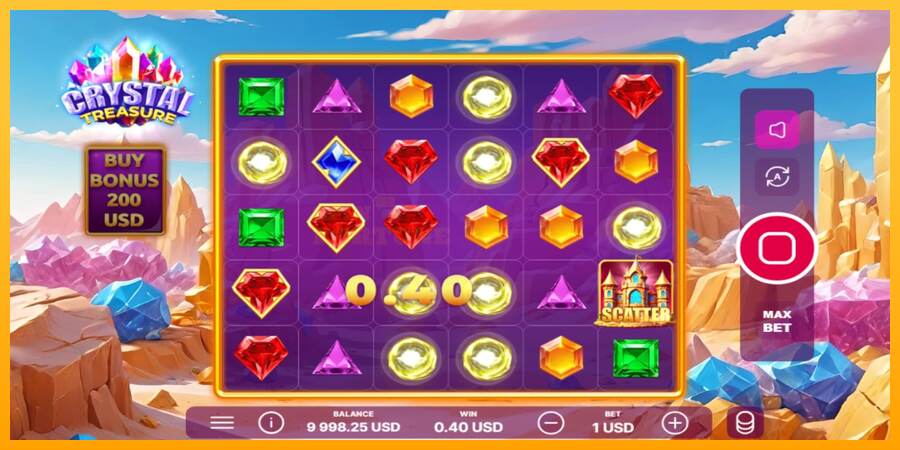 Crystal Treasure mesin permainan untuk uang, gambar 3