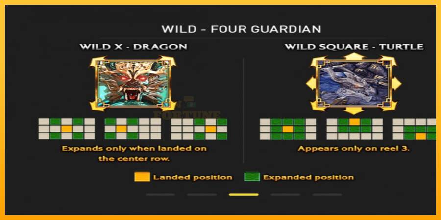 Four Guardians mesin permainan untuk uang, gambar 6