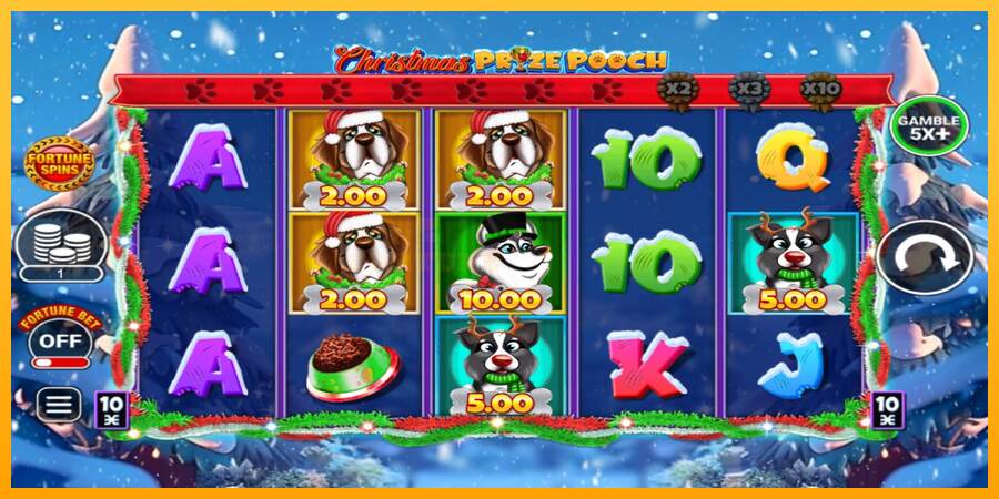 Christmas Prize Pooch mesin permainan untuk uang, gambar 1