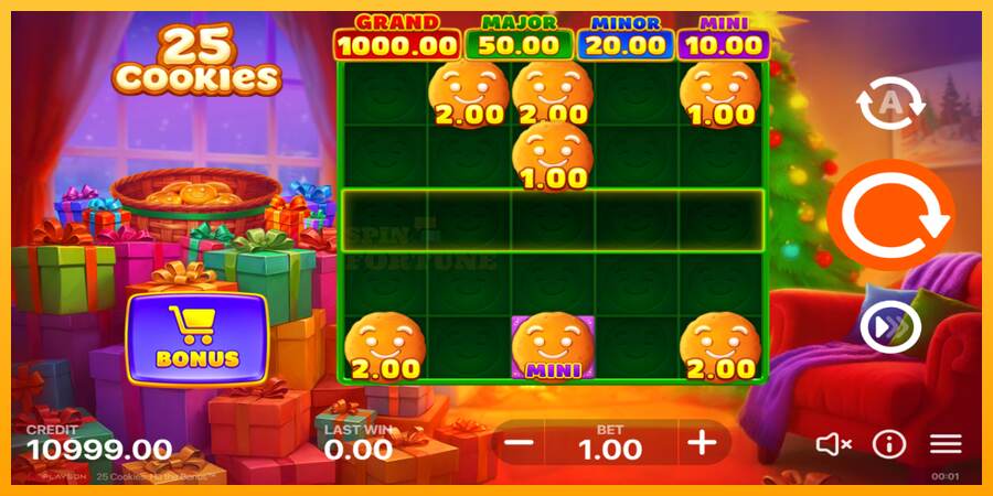 25 Cookies: Hit the Bonus mesin permainan untuk uang, gambar 2