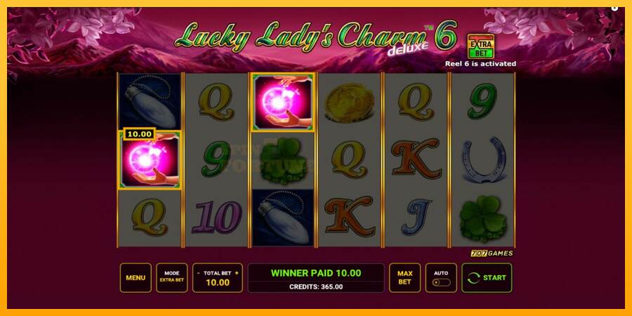 Lucky Ladys Charm Deluxe 6 mesin permainan untuk uang, gambar 4