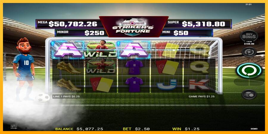 Strikers Fortune mesin permainan untuk uang, gambar 3