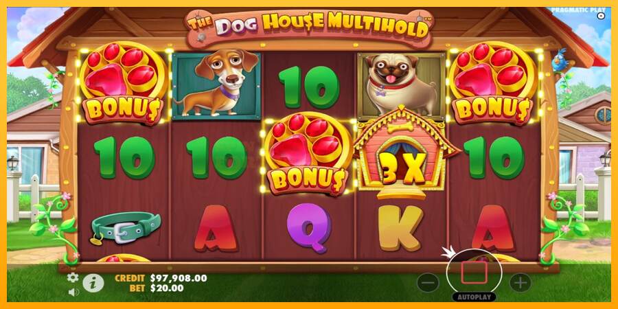 The Dog House Multihold mesin permainan untuk uang, gambar 3