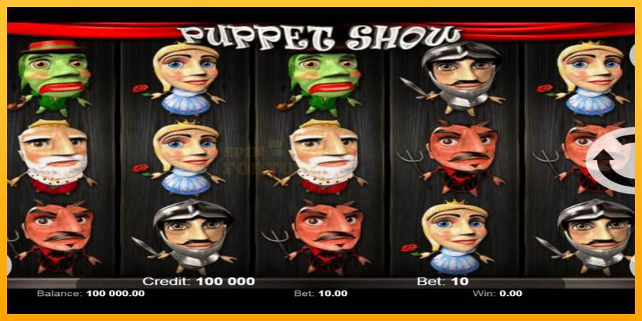 Puppet Show mesin permainan untuk uang, gambar 1