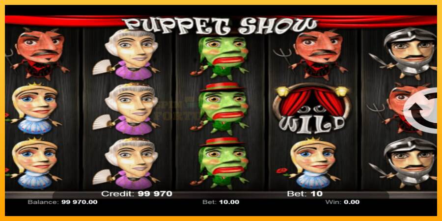 Puppet Show mesin permainan untuk uang, gambar 2