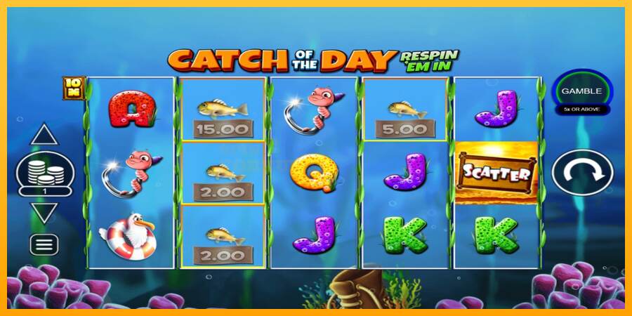 Catch of the Day Respin Em In mesin permainan untuk uang, gambar 1