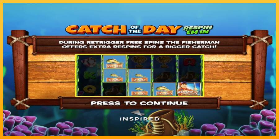 Catch of the Day Respin Em In mesin permainan untuk uang, gambar 4