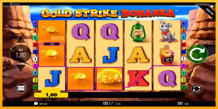 Gold Strike Bonanza mesin permainan untuk uang, gambar 5