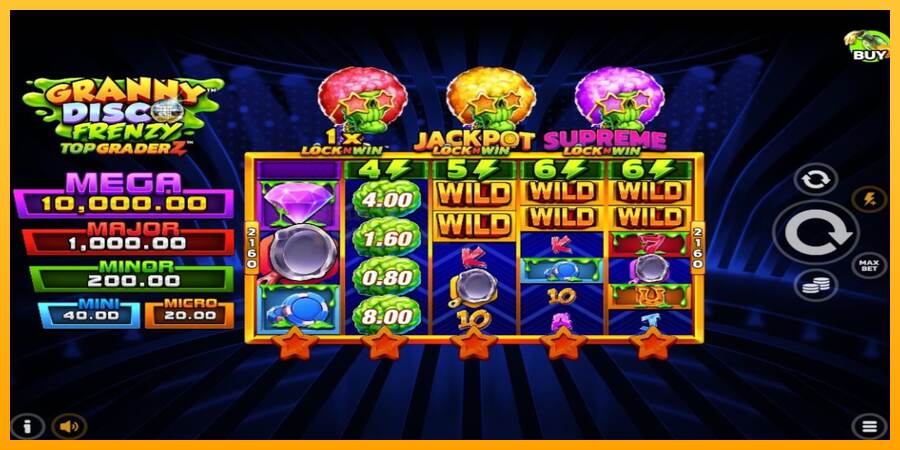 Granny Disco Frenzy mesin permainan untuk uang, gambar 2