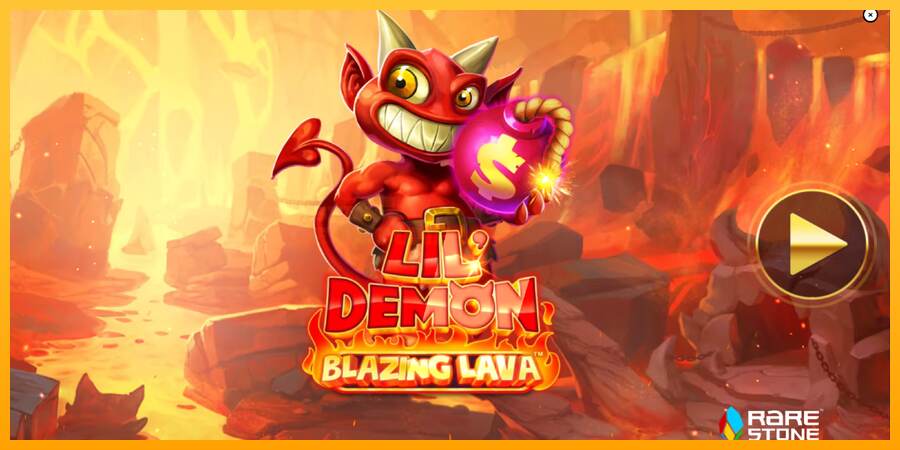 Lil Demon Blazing Lava mesin permainan untuk uang, gambar 1