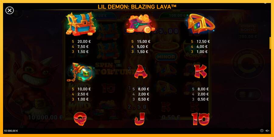 Lil Demon Blazing Lava mesin permainan untuk uang, gambar 5