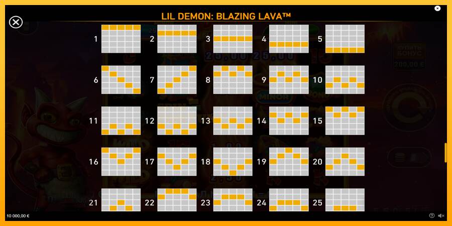 Lil Demon Blazing Lava mesin permainan untuk uang, gambar 6