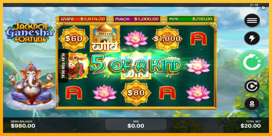 Jackpot Ganesha Fortune mesin permainan untuk uang, gambar 3