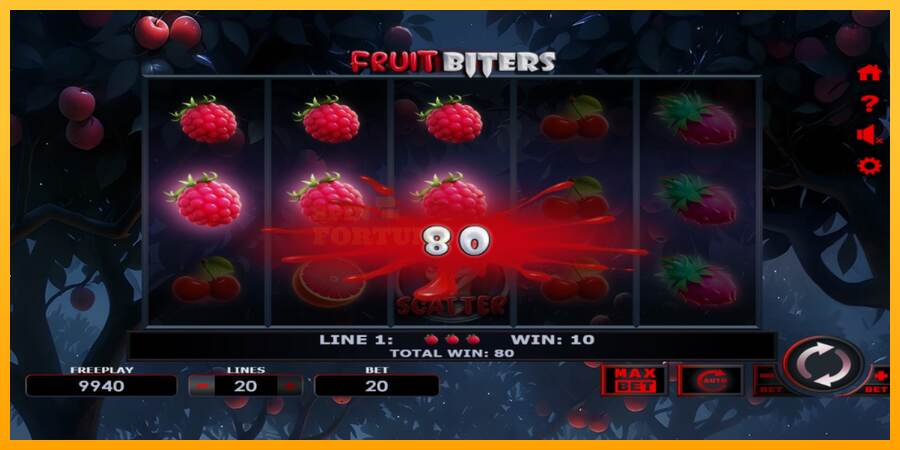 Fruit Biters mesin permainan untuk uang, gambar 2