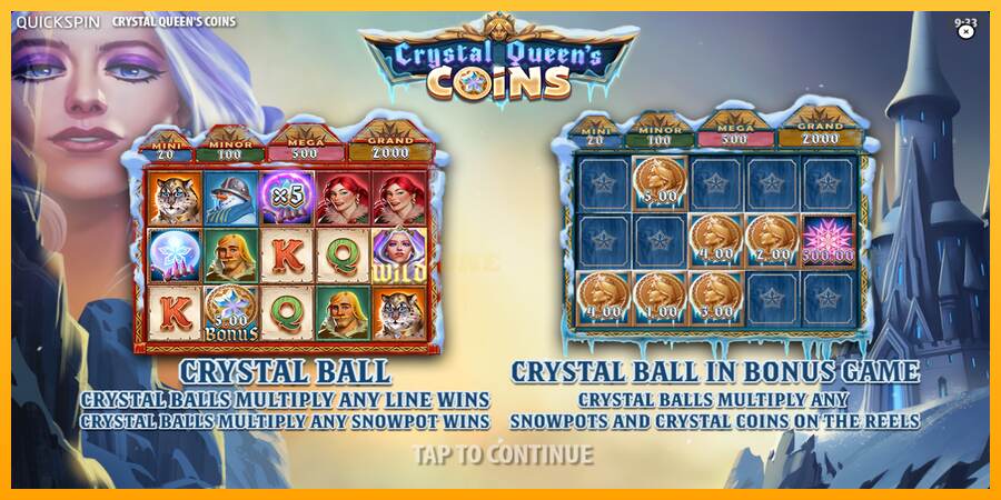 Crystal Queens Coins mesin permainan untuk uang, gambar 1