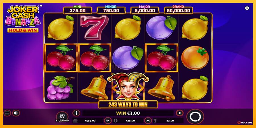 Joker Cash Bonanza - Hold & Win mesin permainan untuk uang, gambar 2