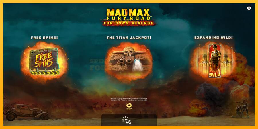 Mad Max: Fury Road - Furiosas Revenge mesin permainan untuk uang, gambar 1