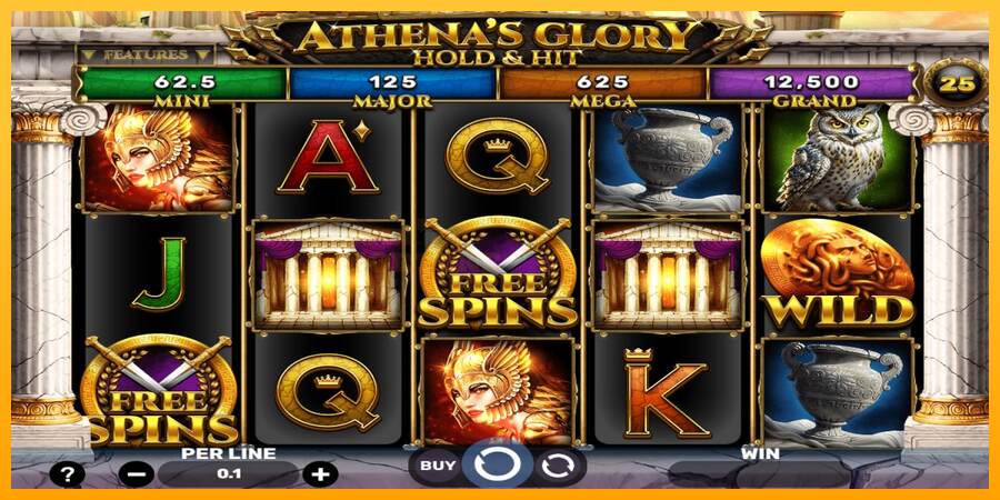 Athenas Glory Hold & Hit mesin permainan untuk uang, gambar 1