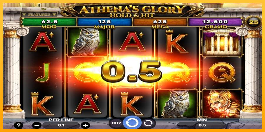 Athenas Glory Hold & Hit mesin permainan untuk uang, gambar 2