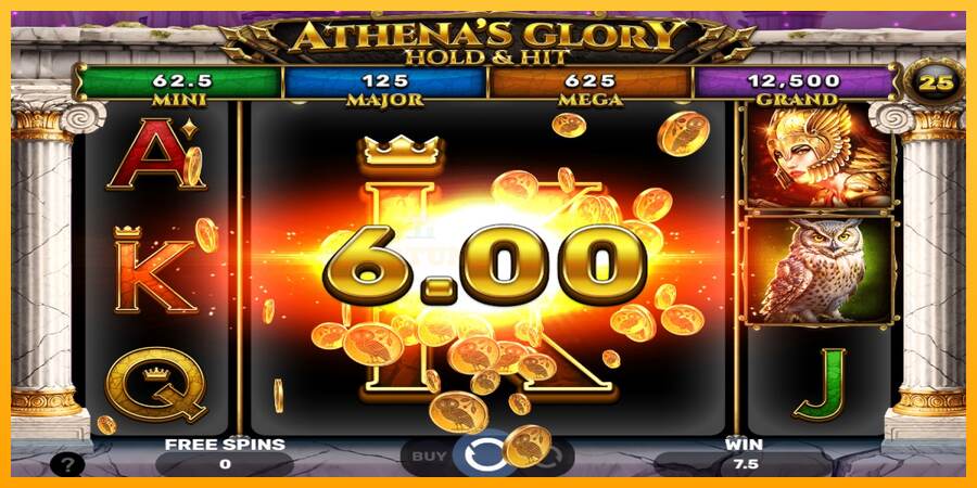 Athenas Glory Hold & Hit mesin permainan untuk uang, gambar 5