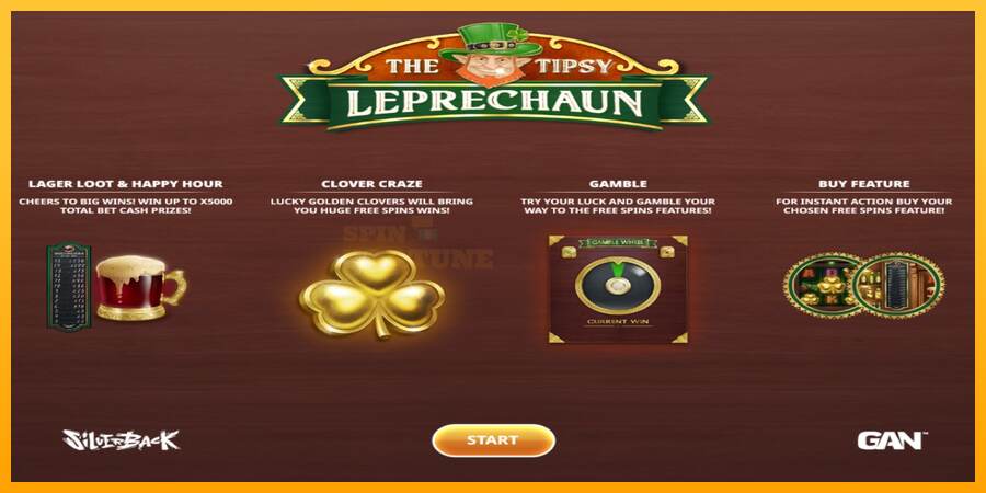 The Tipsy Leprechaun mesin permainan untuk uang, gambar 1