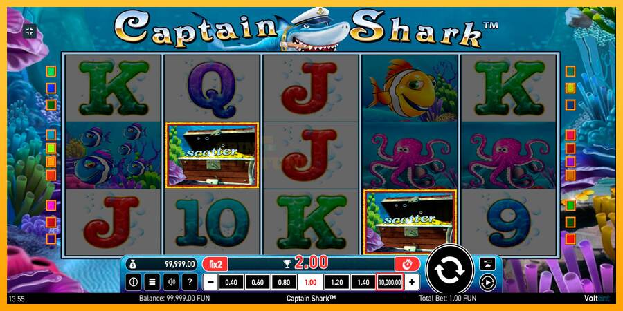 Captain Shark mesin permainan untuk uang, gambar 3