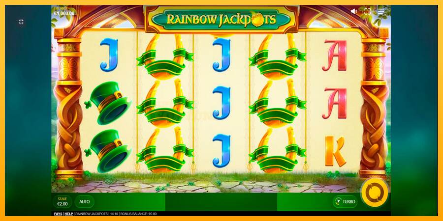 Rainbow Jackpots mesin permainan untuk uang, gambar 1