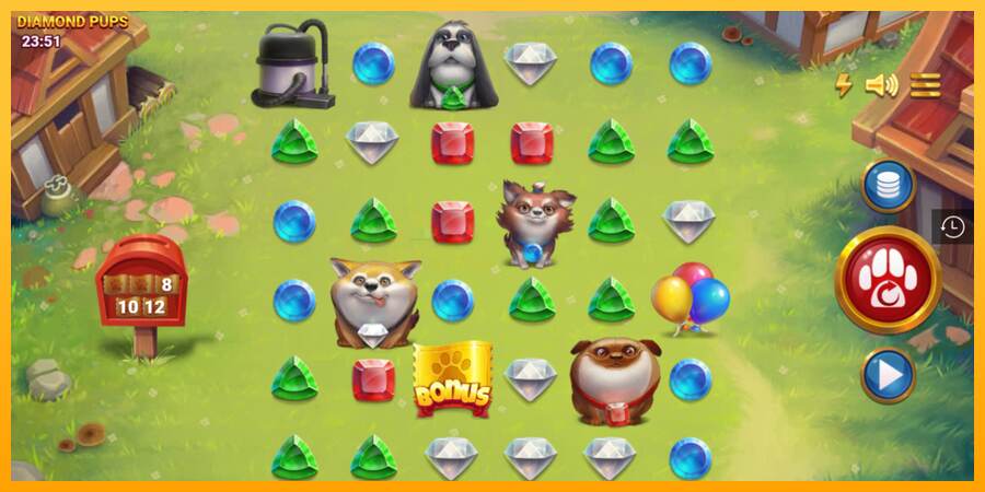 Diamond Pups mesin permainan untuk uang, gambar 1