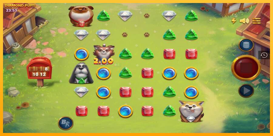 Diamond Pups mesin permainan untuk uang, gambar 2