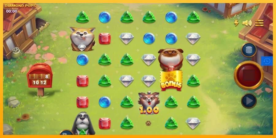 Diamond Pups mesin permainan untuk uang, gambar 3