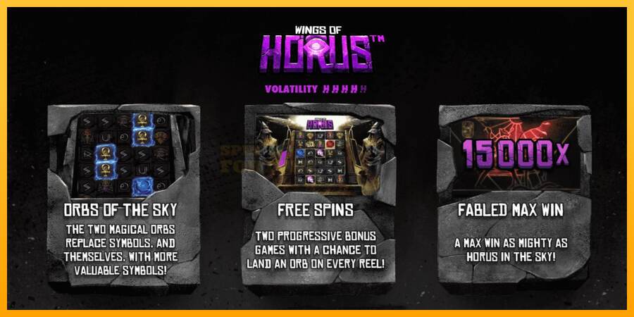 Wings of Horus mesin permainan untuk uang, gambar 3