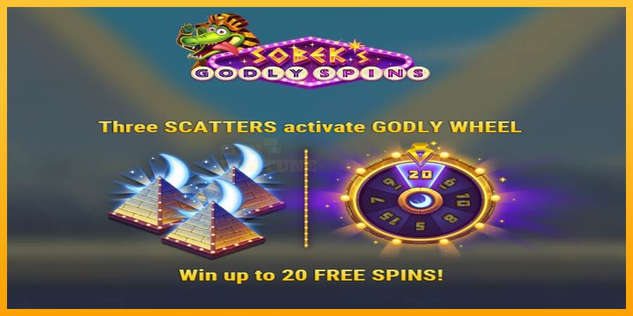 Sobeks Goldy Spins mesin permainan untuk uang, gambar 3