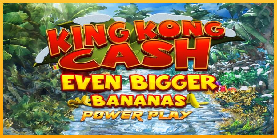 King Kong Cash Even Bigger Bananas Power Play mesin permainan untuk uang, gambar 1