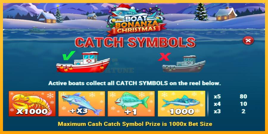 Boat Bonanza Christmas mesin permainan untuk uang, gambar 4