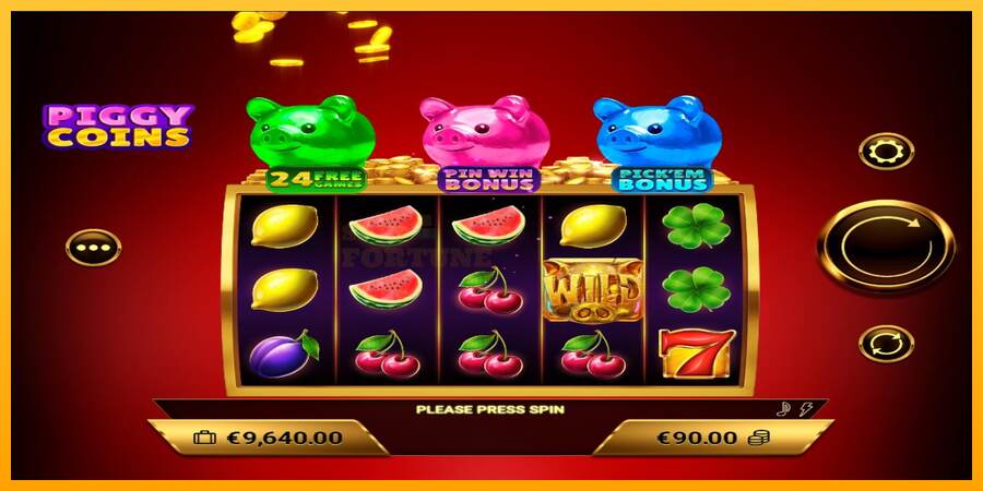 Piggy Coins mesin permainan untuk uang, gambar 2