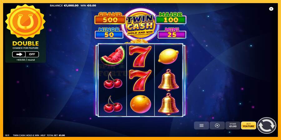 Twin Cash: Hold and Win mesin permainan untuk uang, gambar 2