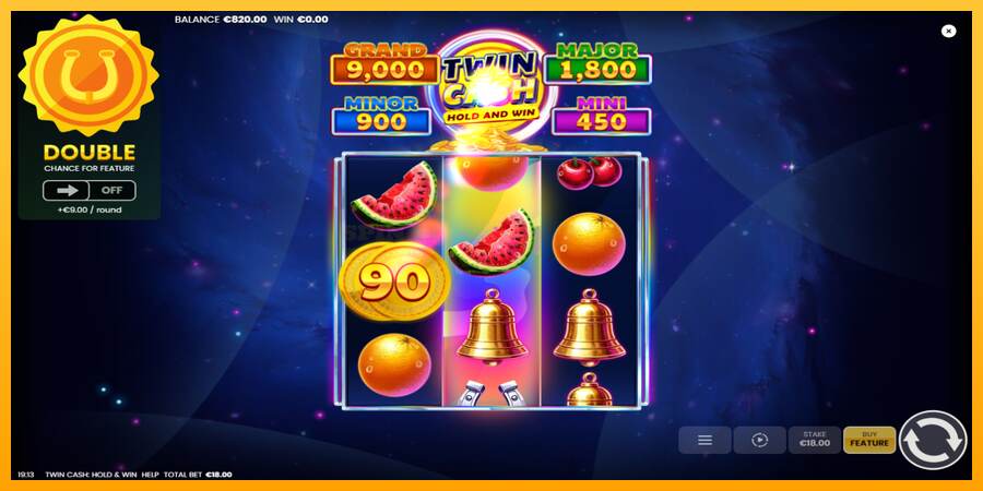 Twin Cash: Hold and Win mesin permainan untuk uang, gambar 4