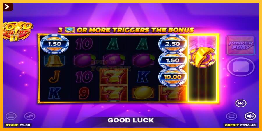 Gold Strike II Rapid Fire Jackpots mesin permainan untuk uang, gambar 4